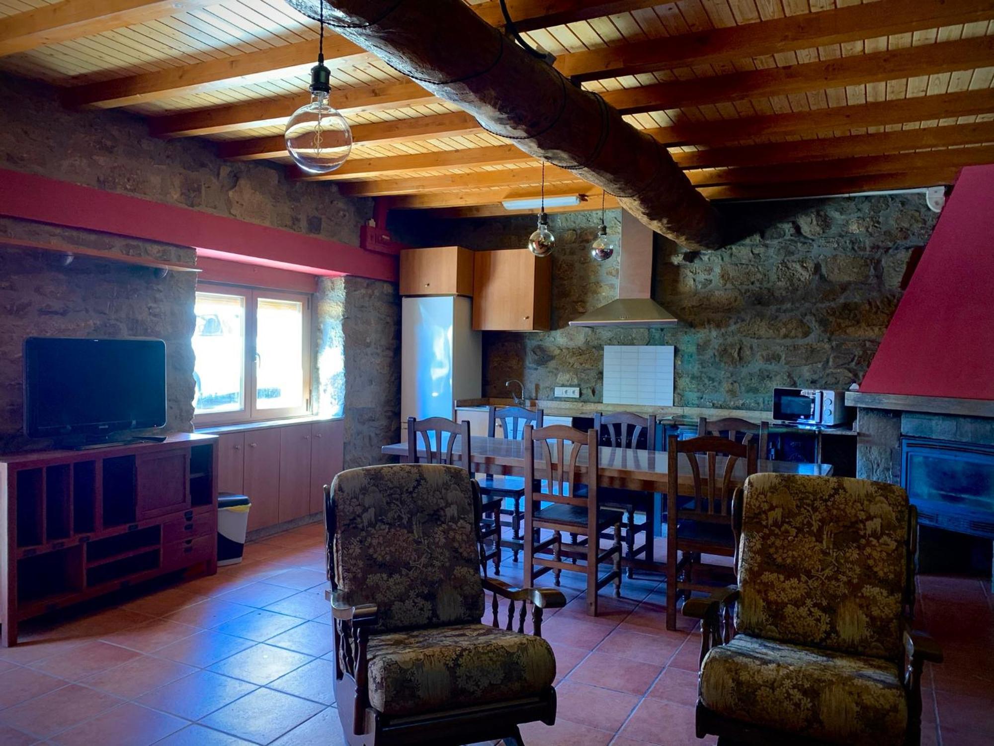 La Casa De La Valla Azul Villa San Miguel de Langre Buitenkant foto